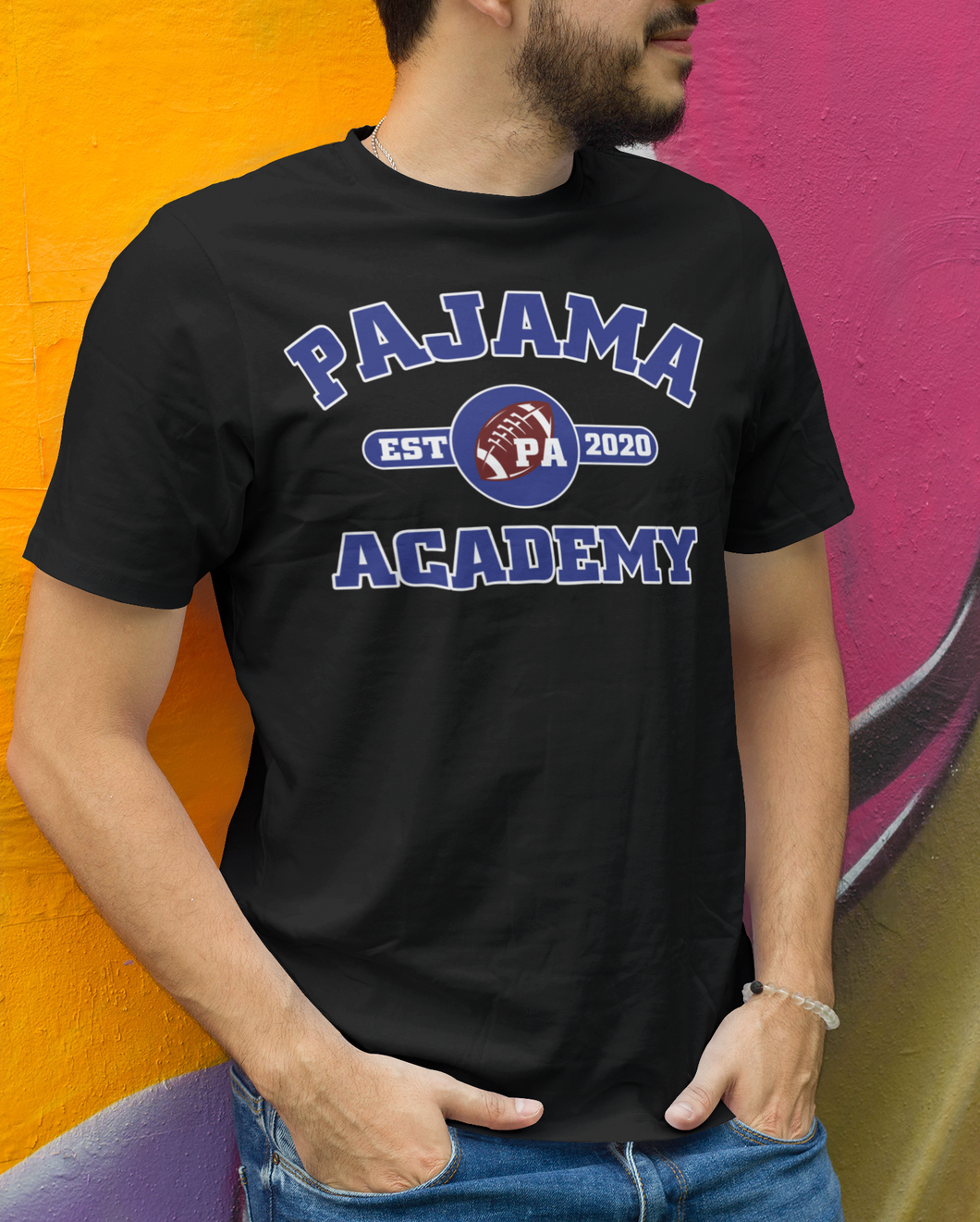 Pajama Academy Football  Tee